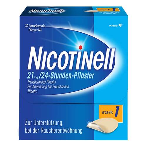 NICOTINELL 21 mg / 24-Stunden-Nikotinpflaster, Pflasterst&auml;rke Stark (1) - 1