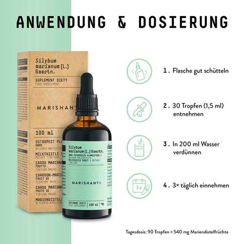 Mariendistel Fr&uuml;chte Extrakt Tropfen alkoholfrei - 3