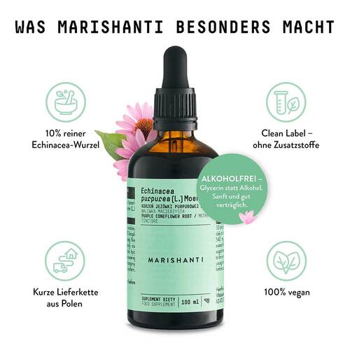 Echinacea Wurzel Extrakt Tropfen alkoholfrei - 4