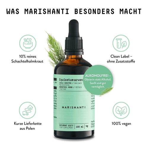 Schachtelhalm Extrakt Kr&auml;uter Tropfen alkoholfrei - 4