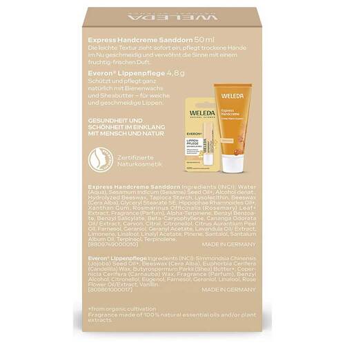 Weleda Geschenkset Express Handcreme &amp; Everon - 3