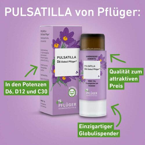 Pulsatilla C 30 Globuli Pfl&uuml;ger Globulispender - 2