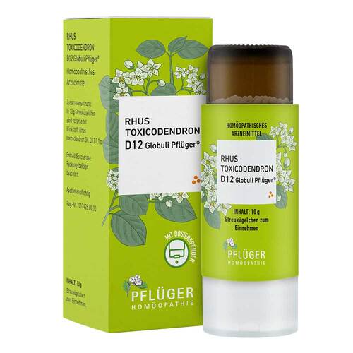 Rhus Toxicodendronicodendron D 12 Globuli Pfl&uuml;ger Globulisp. - 1