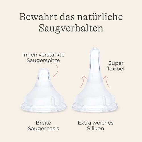 Lansinoh Babyflasche &amp; Naturalwave Sauger XS 60 ml - 3