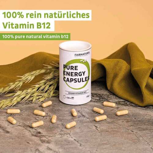 Fairnatural Vitamin B12 hochdosiert + vegan Kapseln - 2