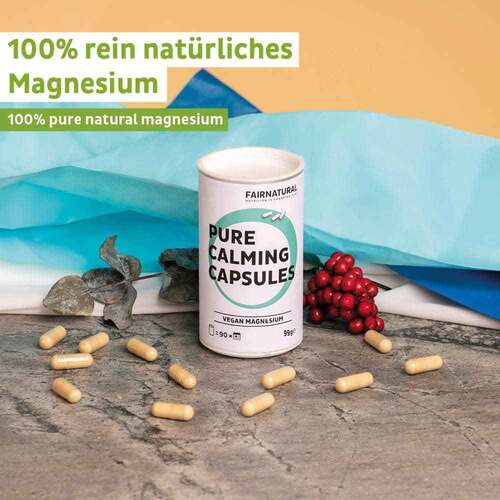 Fairnatural Magnesium hochdosiert + vegan Kapseln - 2