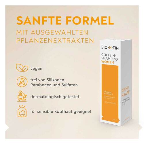 Bio-H-Tin Coffein-Shampoo WOMEN - 6