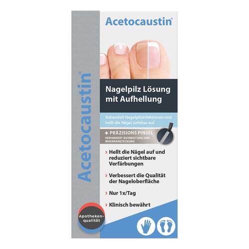 Acetocaustin Nagelpilz Lösung mit Aufhellung - 1