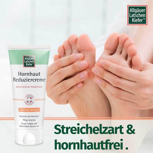 Allgäuer Latschenkiefer Hornhaut Reduziercreme Orange - 2