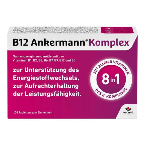 B12 Ankermann Komplex überzogene Tabletten - 1