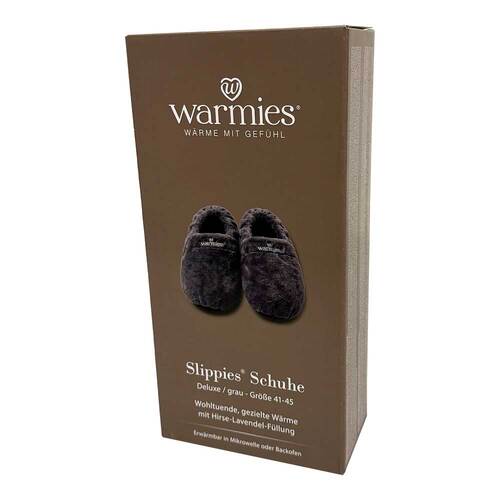 Warmies Slippies Deluxe grau - 7