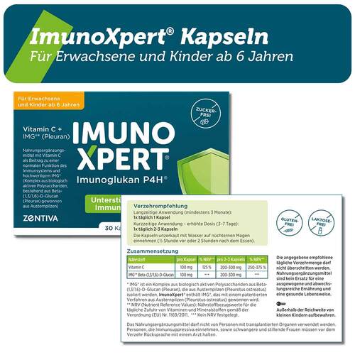 Imunoxpert Vitamin C + Beta-Glucan Kapseln - 2