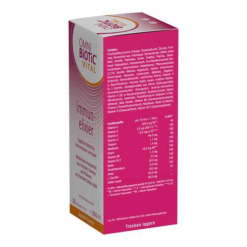 Omni Biotic Vital Immunelixier flüssig - 2