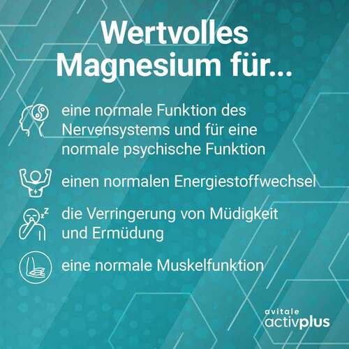 Activplus Magnesiumbisglycinat 300 mg Kapseln - 2