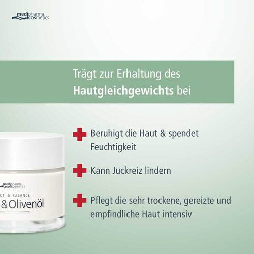 Haut in Balance Urea & Olivenöl Gesichtspflege Creme - 4