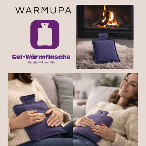 W&auml;rmflasche mit Gel f&uuml;r die Mikrowelle Warmupa - 2