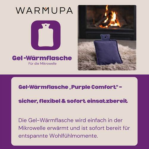 W&auml;rmflasche mit Gel f&uuml;r die Mikrowelle Warmupa - 4