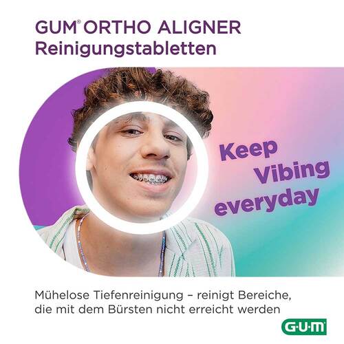 GUM Ortho Aligner Reinigungstabletten - 4