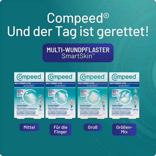 Compeed Multi-Wundpflaster Smartskin Mix - 6