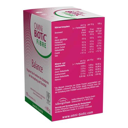Omni Biotic Fibre Balance Pulver Sticks - 2