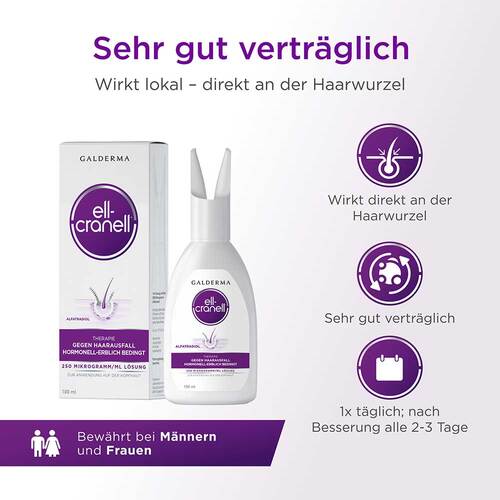 Ell-Cranell bei hormonell-erblich bedingtem Haarausfall - 4