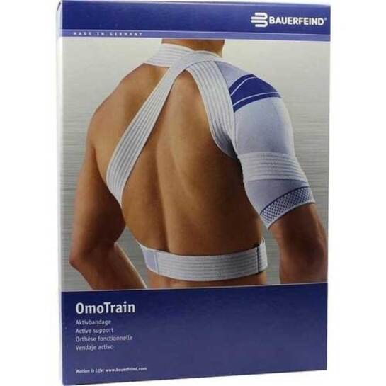 BAUERFEIND OmoTrain S Schulterbandage – Stabilisierend & Schmerzlindernd, Größe 0