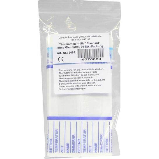 thermometerhüllen mit gleitmittel Thermometer Hüllen standard ohne Gleitmittel 30 St bei APONEO kaufen