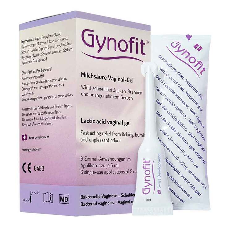 Gynofit Vaginal Gel a.Bas.v.Milchsäure + Glycoge - 2