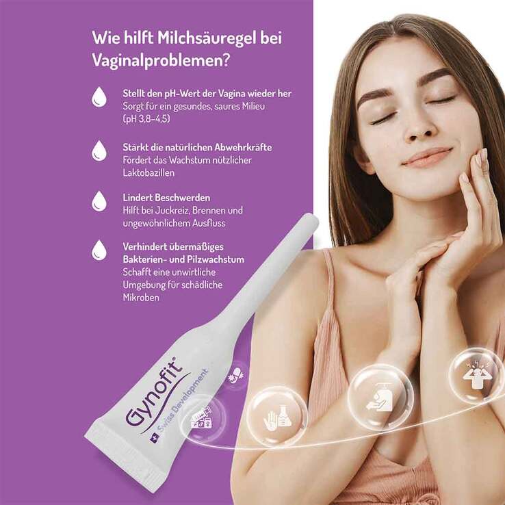 Gynofit Vaginal Gel a.Bas.v.Milchsäure + Glycoge - 4