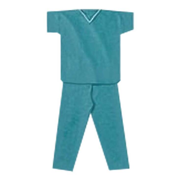 Foliodress Suit OP-Bereichskleidung grün Größe XXL - 1