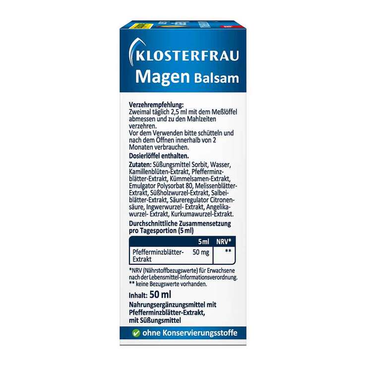 Klosterfrau Magen Balsam Lösung - 2