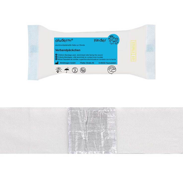 Aluderm Kinder Verbandpäckchen mittel - 2