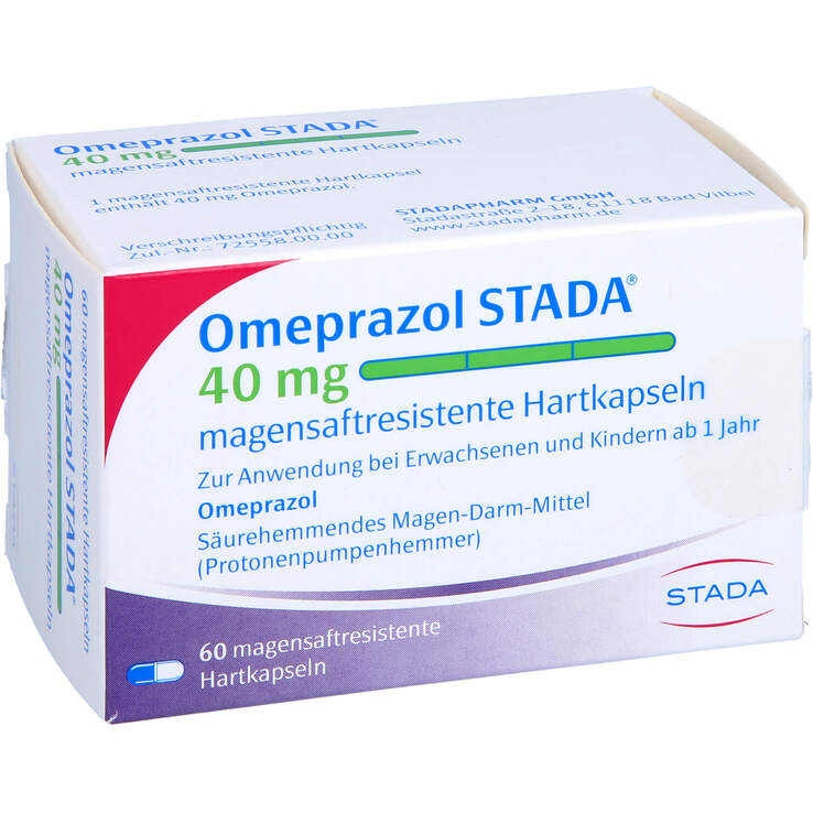 Omeprazol STADA 40 mg magensaftresistent Hartkapseln - 1