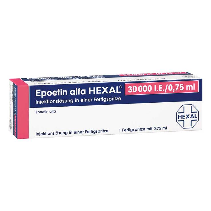 Epoetin alfa Hexal 30000 I.E. / 0,75ml Injektionslösung F.S. - 1