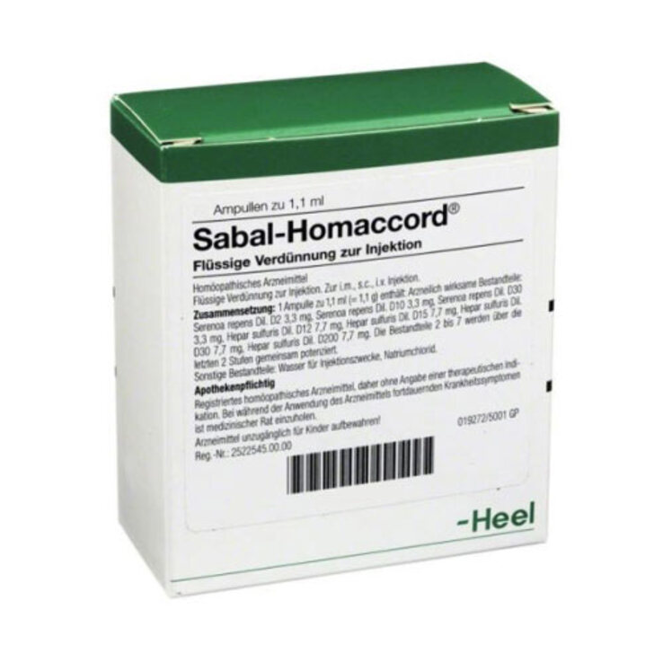 Sabal Homaccord Ampullen - 1
