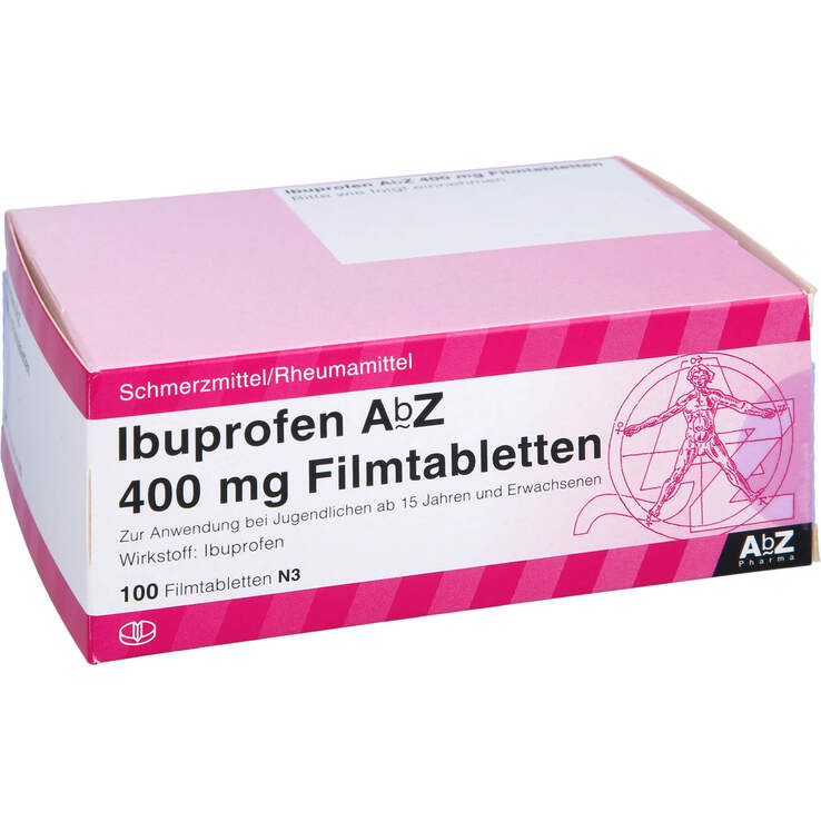 Ibuprofen AbZ 400 mg Filmtabletten - 1