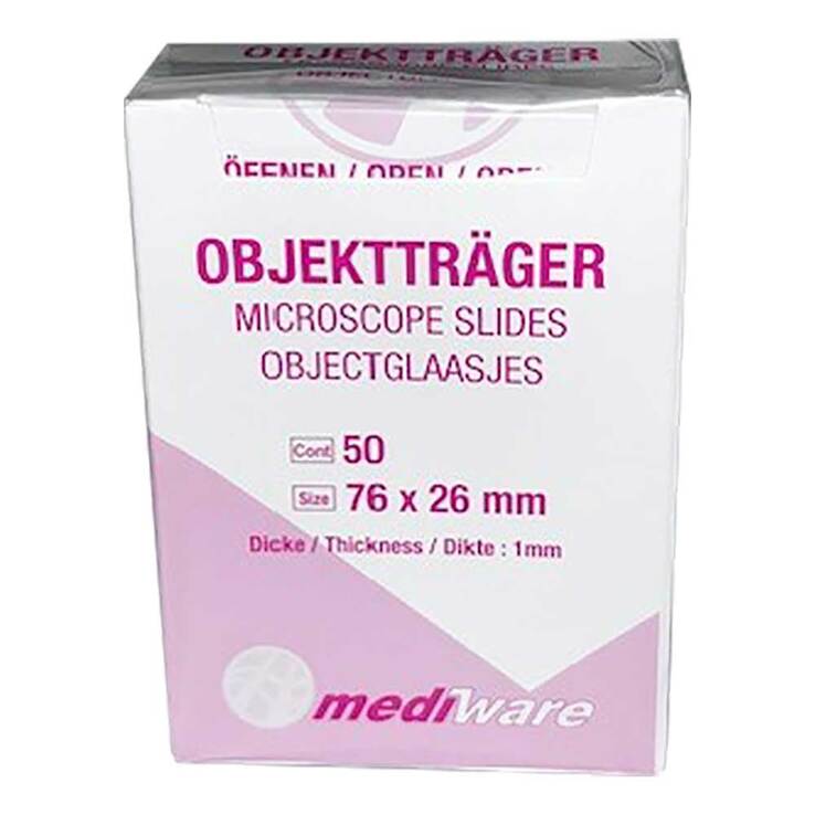 Objektträger 76x26mm - 1