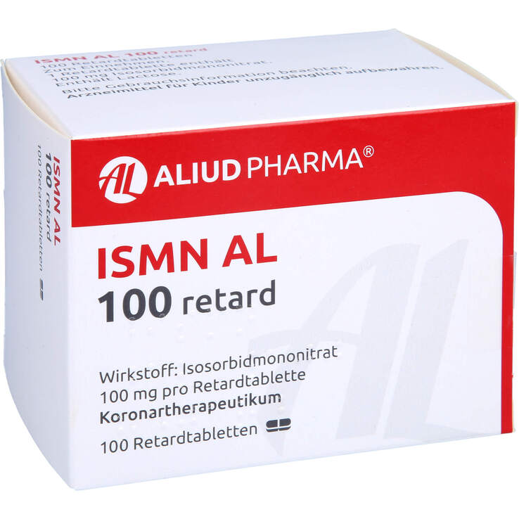 ISMN AL 100 retard Tabletten 100 St auf E-Rezept kaufen | APONEO