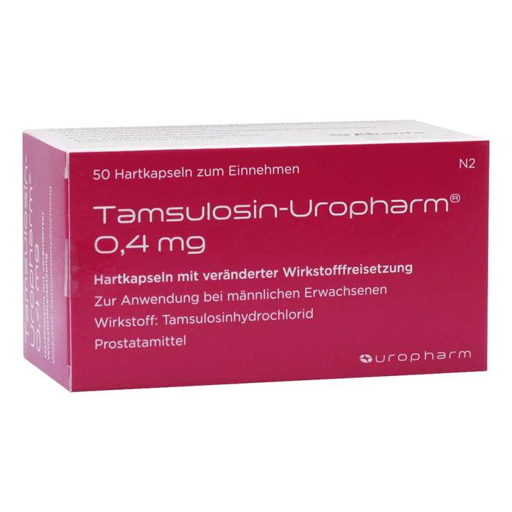 Tamsulosin Uropharm 0,4 mg Hartk.verä.Wst.-Frs. - 1