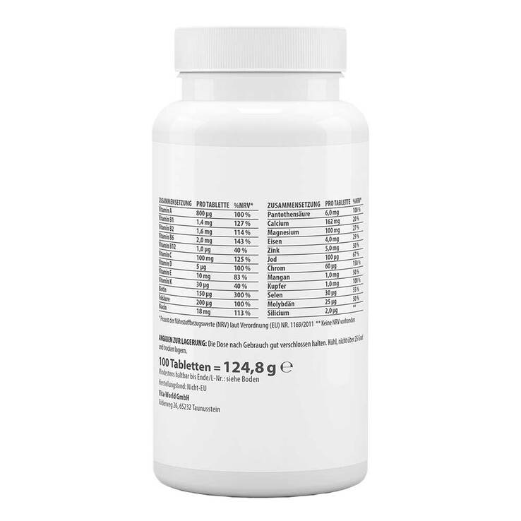 Multiplex Multivitamin A-Z Tabletten - 2