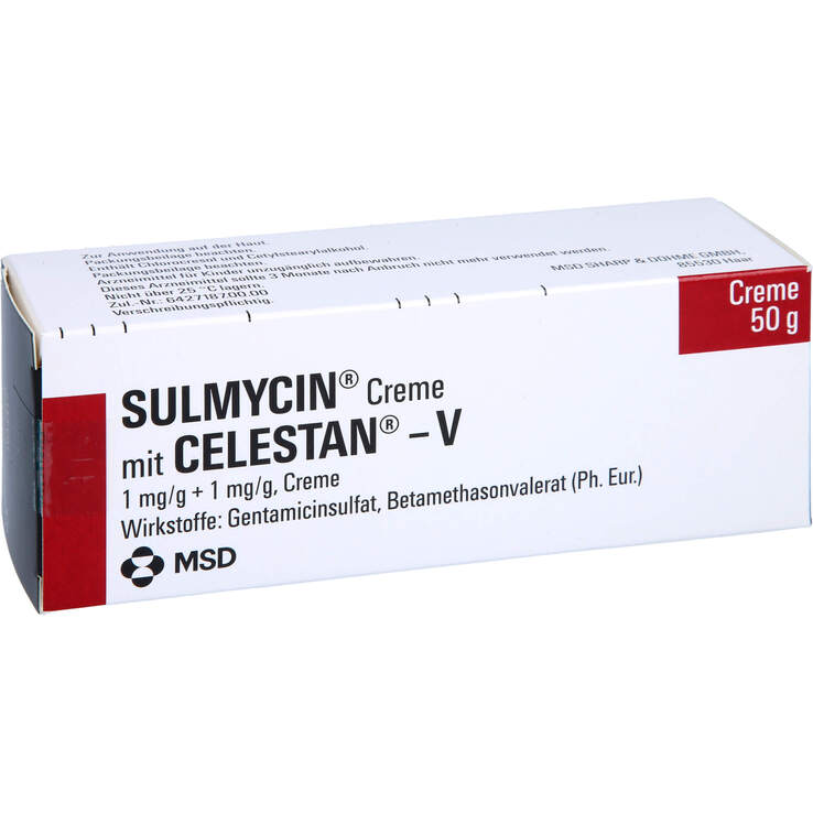 Sulmycin Creme mit Celestan V - 1