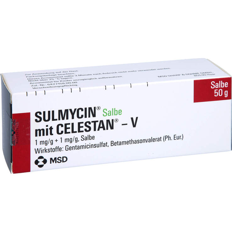 Sulmycin Salbe mit Celestan V - 1