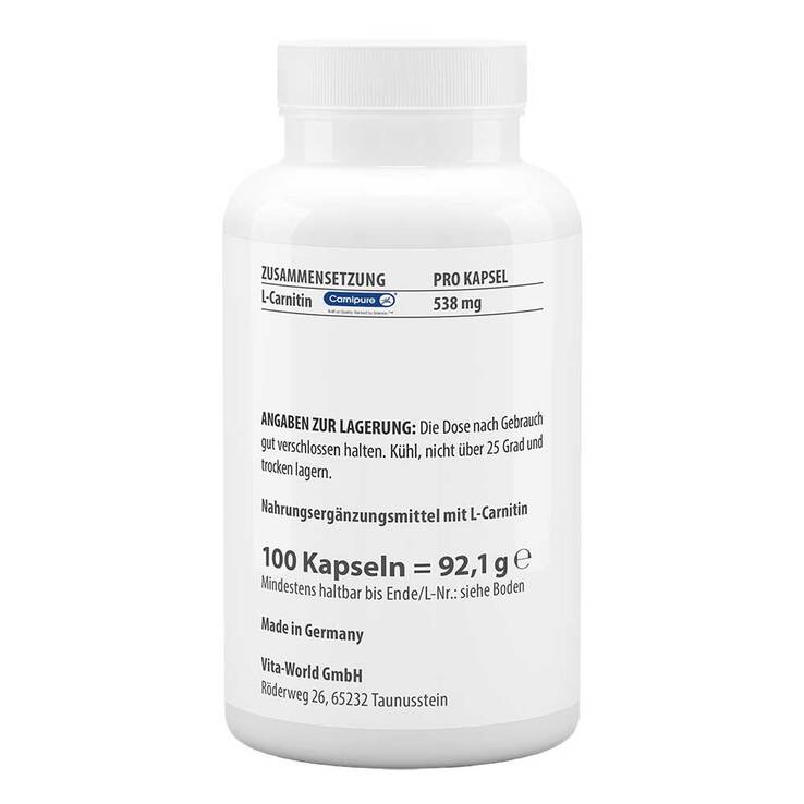 l-carnitin für was gut 500 mg Kapseln 100 St bei APONEO kaufen Does L-Ornithine Lower Cortisol filter::ingredient preference_allergy tested Size:240 Capsules - 1000mg