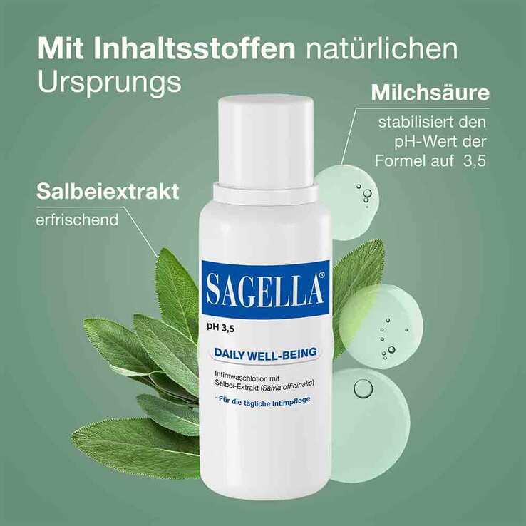 Sagella pH 3,5 Waschemulsion - 3