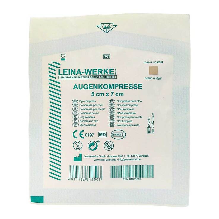 Augenkompressen steril 56x72 1 St