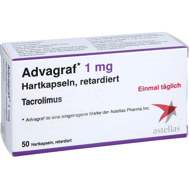 Advagraf 1 mg Hartkapseln retardiert - 1