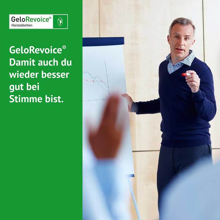 GeloRevoice Halstabletten Kirsch-Menthol bei Heiserkeit & Stimmverlust - 6