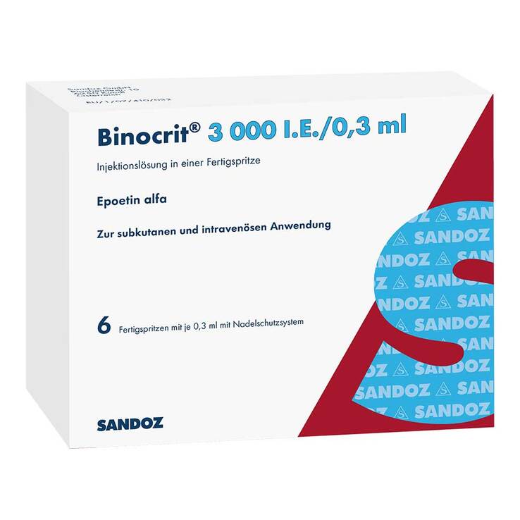 Binocrit 3.000 I.E. / 0,3 ml Fertigspritzen - 1