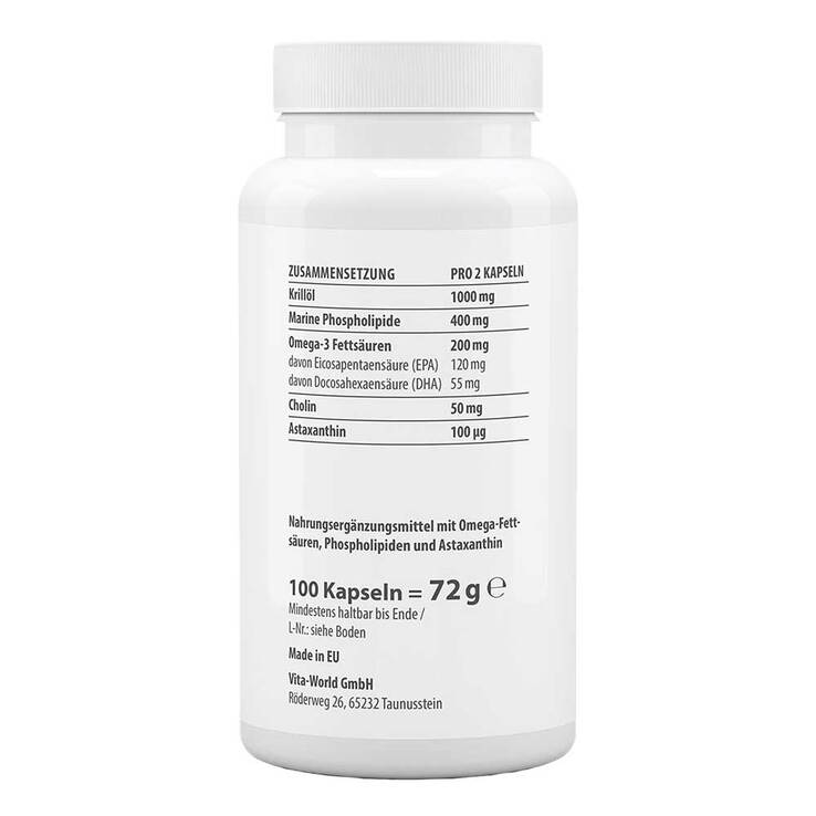 Krillöl 500 mg Antarktik Kapseln - 2