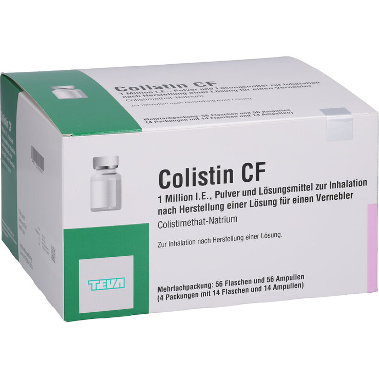 Colistin CF Flasche 56 St auf E-Rezept kaufen | APONEO